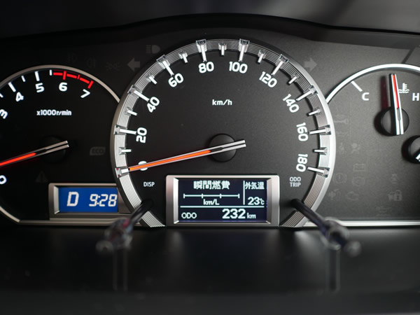走行距離232kmの新車