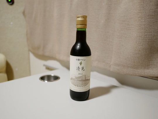 十勝ワインの小瓶