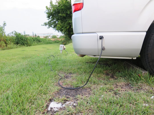 サブバッテリーの充電