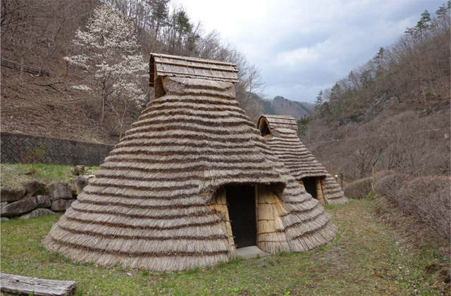 竪穴式バンガロー?